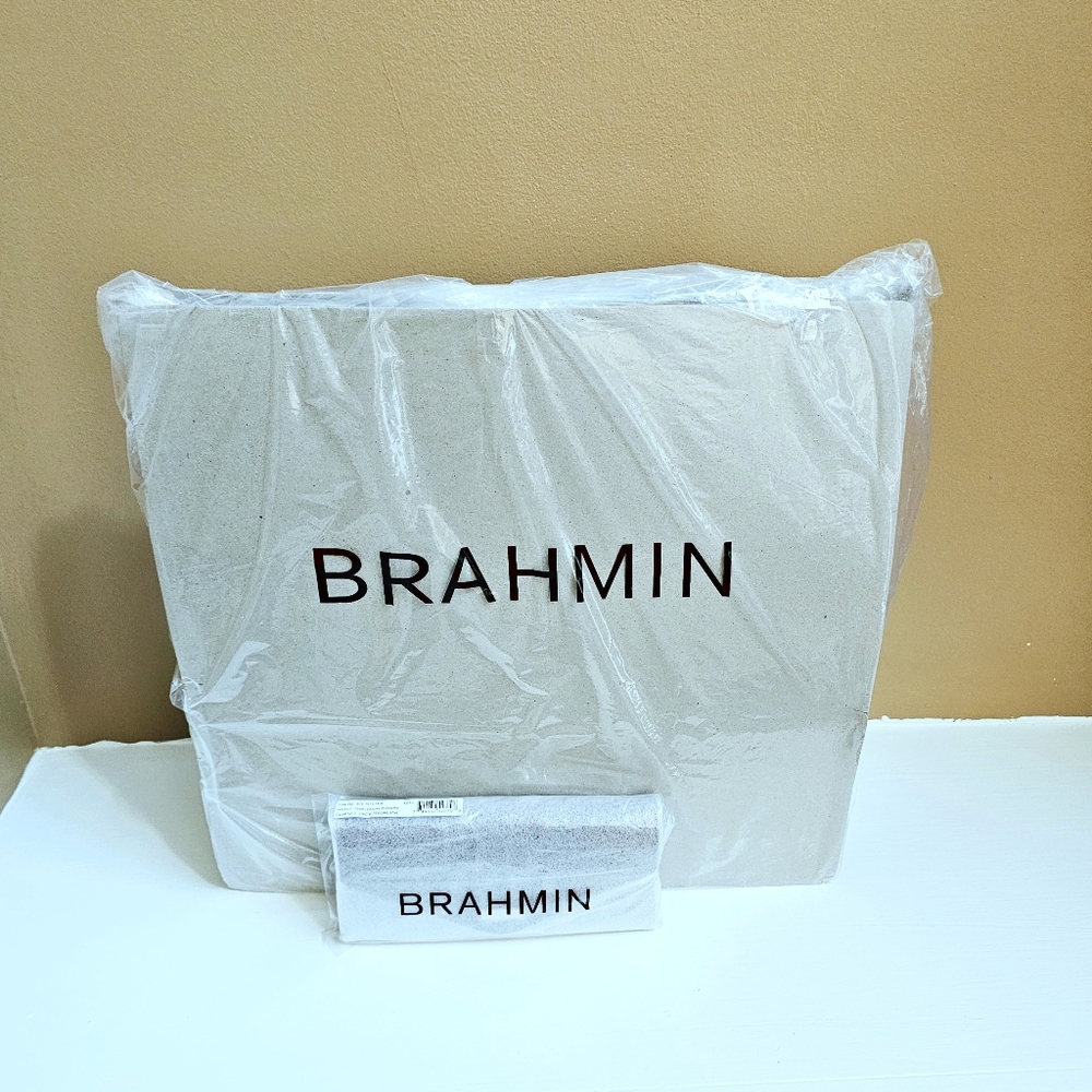 NWT Brahmin CHERRY LACQUER Sophia w/Veronica Wallet - Picture 16 of 16